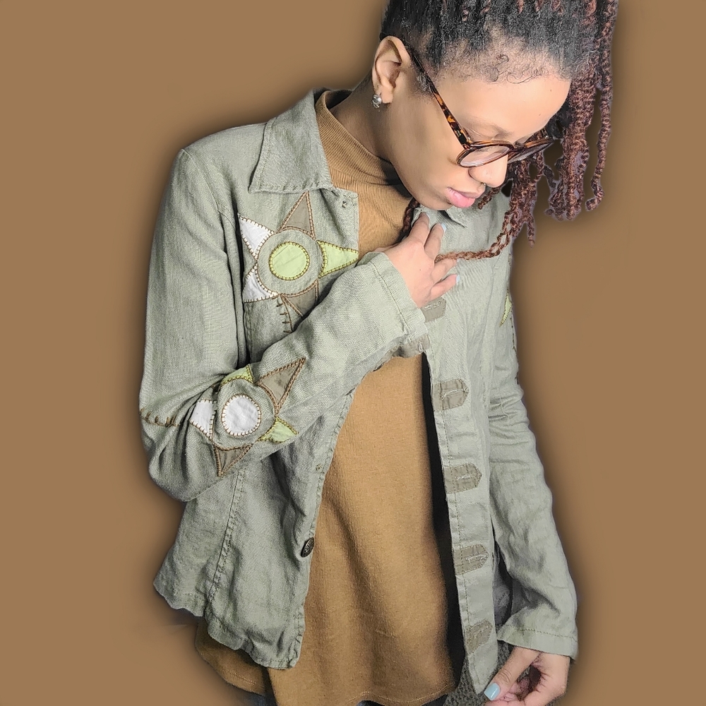 vintage stitch jacket